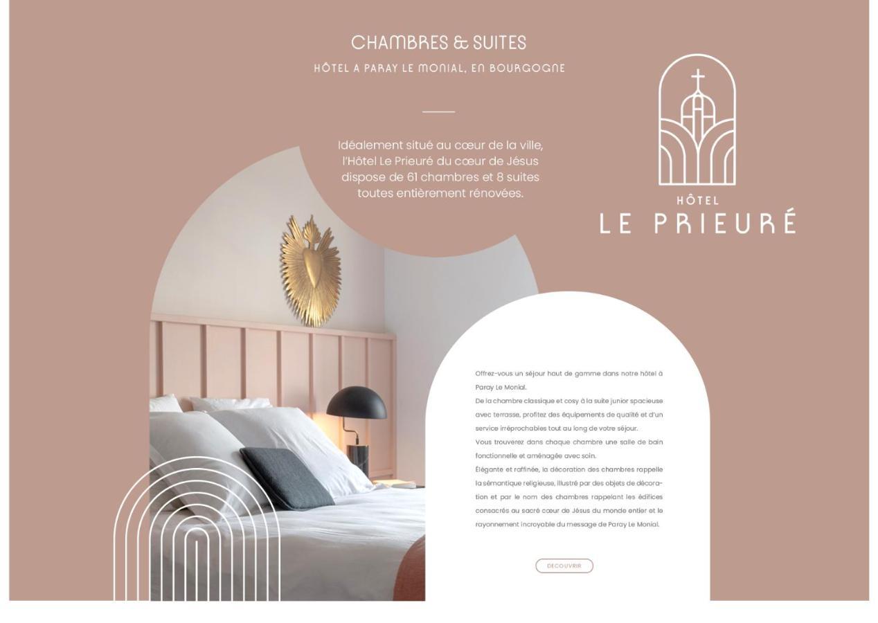 Hotel Le Prieure Paray-le-Monial Exterior photo